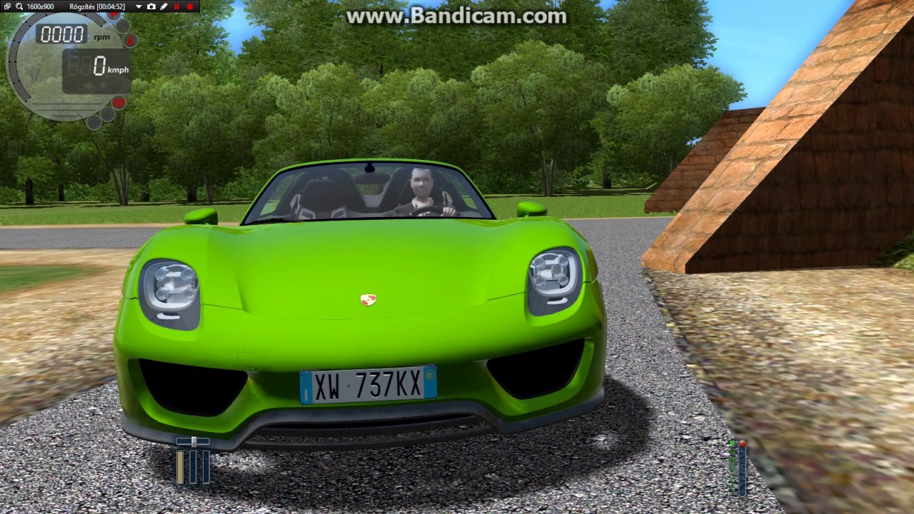 City Car Driving 1.5.4  - Porsche 918 Spyder TOP SPEED 335KM/H