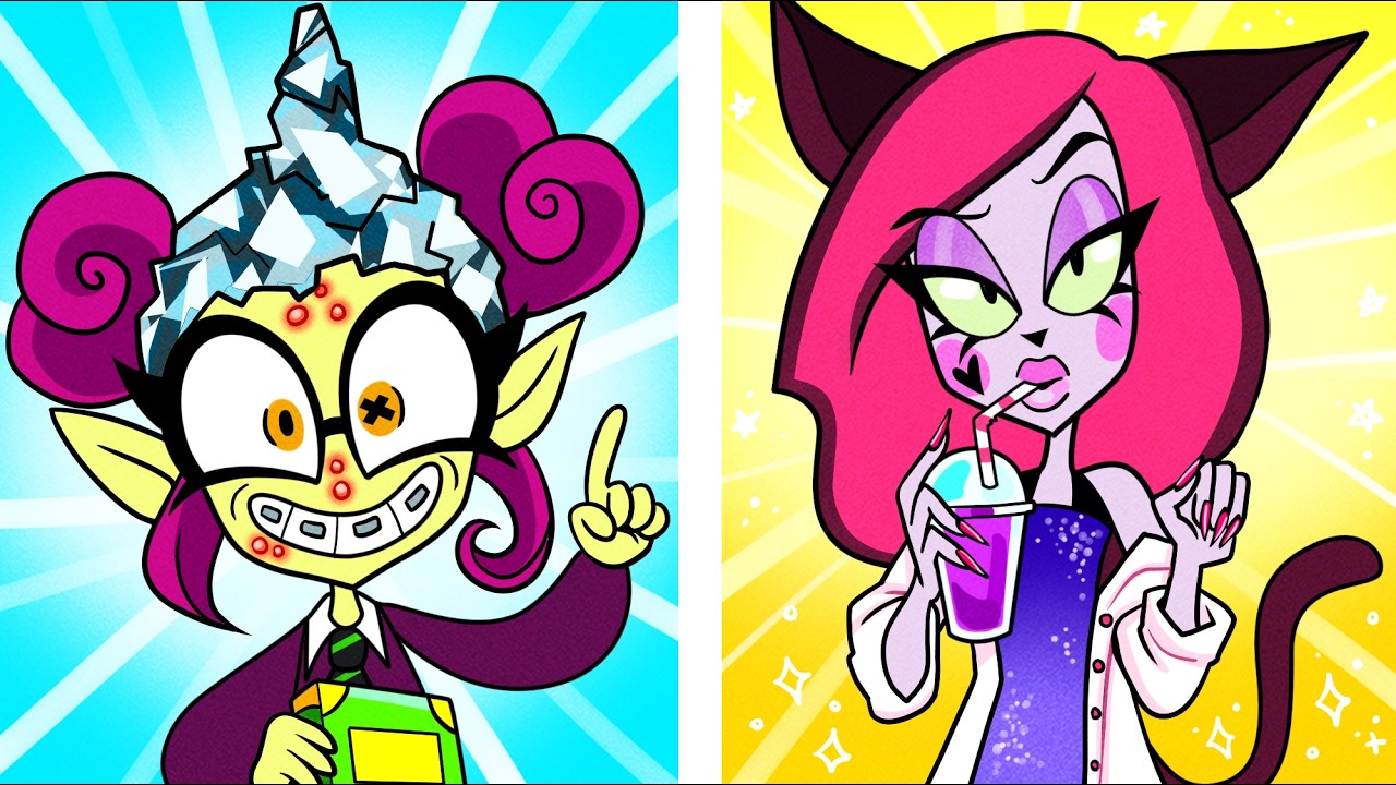 POPULAR vs UNPOPULAR STUDENTS  Story by Teen-Z