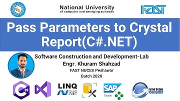 SCD Lab 14: Pass Parameters to Crystal Report(C#.NET)
