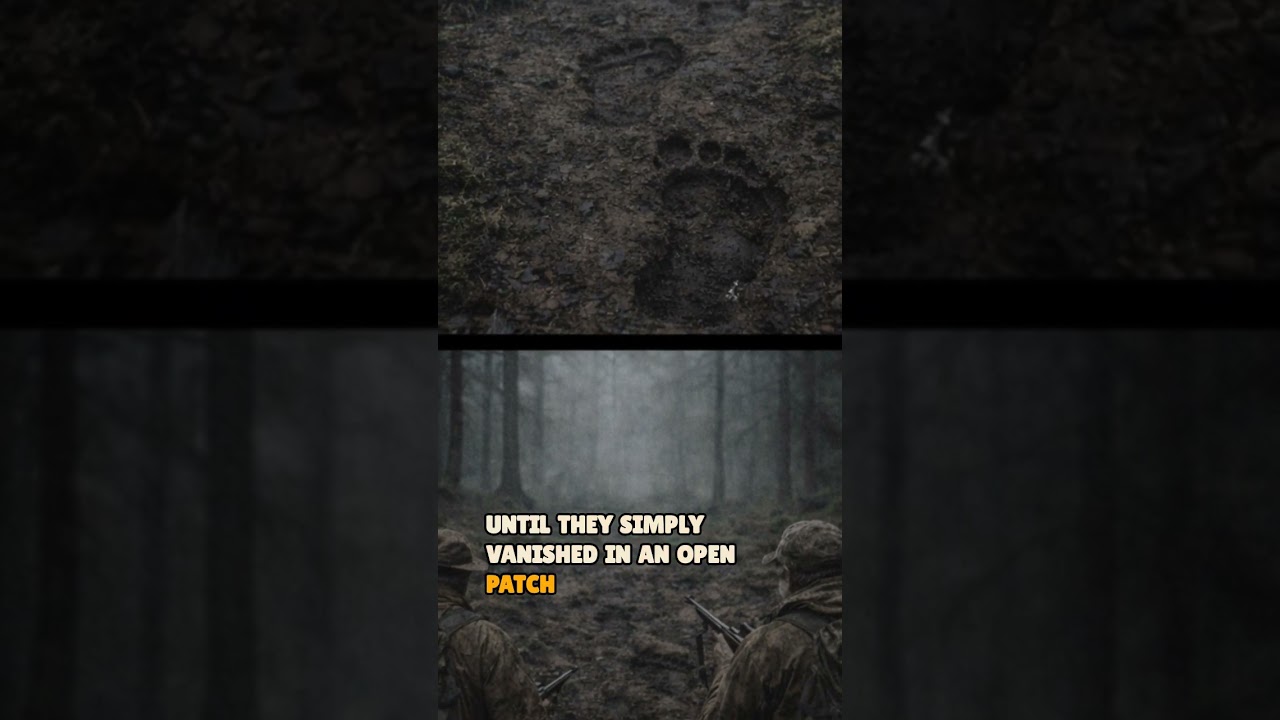 Chilling Discovery: Enormous Humanoid Footprints 