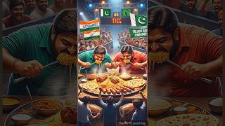 🇮🇳 India vs 🇵🇰 Pakistan Food War 🍛 | Laddu Bhai vs Gulabo Baba #IndiaVsPakistan  #FoodWar #food