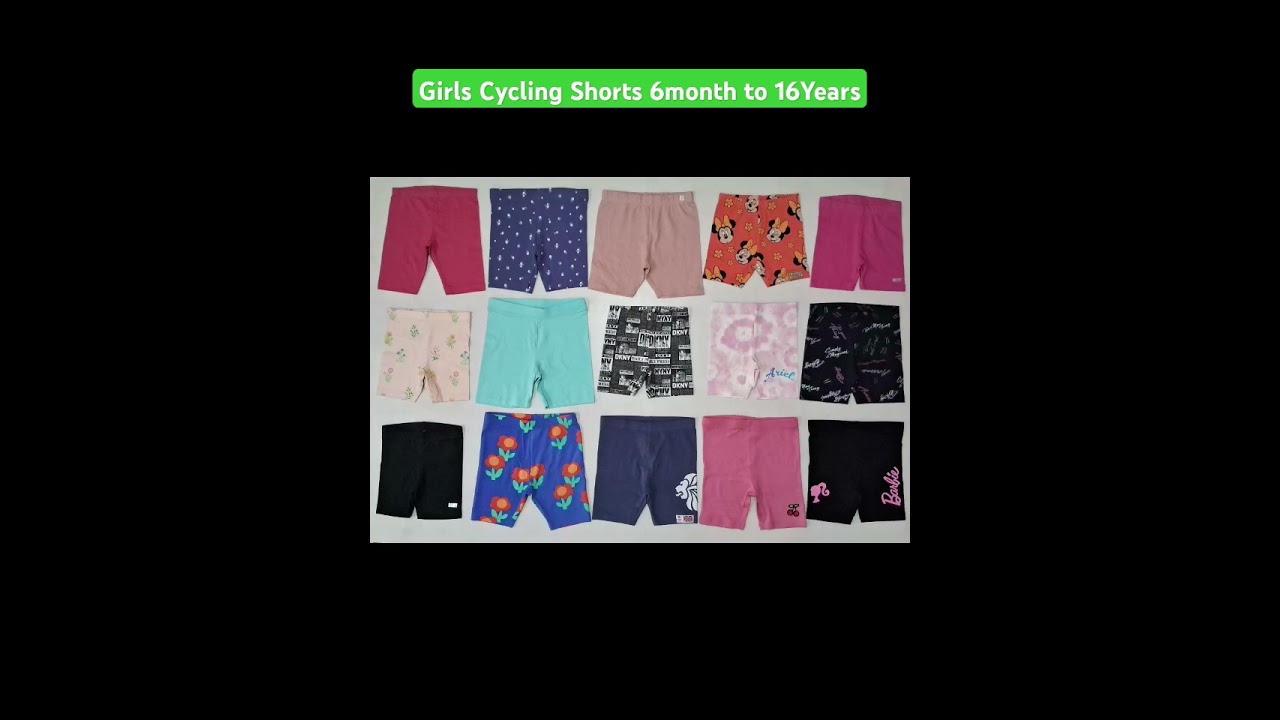 Wholesale Branded Girls Cycling Shorts