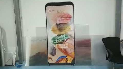 Lenticular printing-2 images flip poster