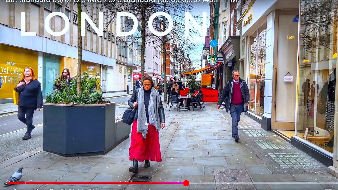 Central London City Walk | Walking London West End | London Spring Walk | London View [4K HDR]