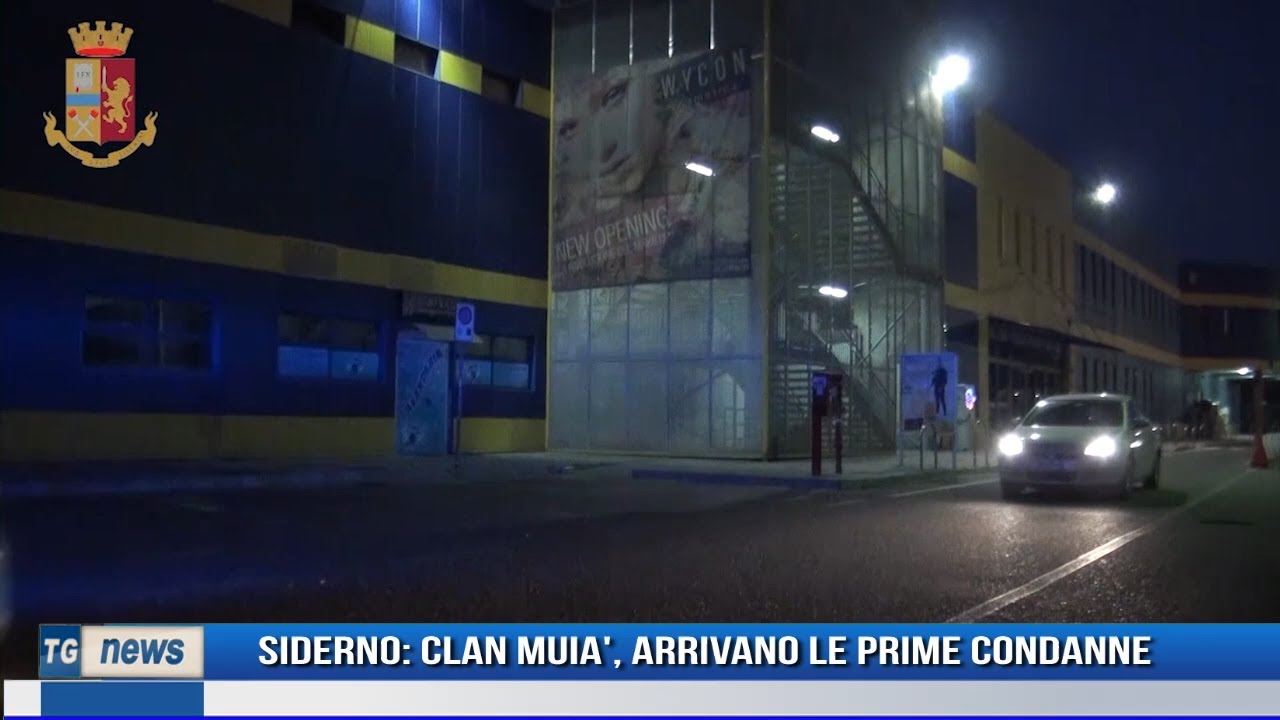 SIDERNO: CLAN MUIA', ARRIVANO LE PRIME CONDANNE | IL VIDEO