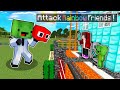 RED RAINBOW FRIEND Mikey vs Security House - Minecraft gameplay by Mikey and JJ (Maizen Parody)