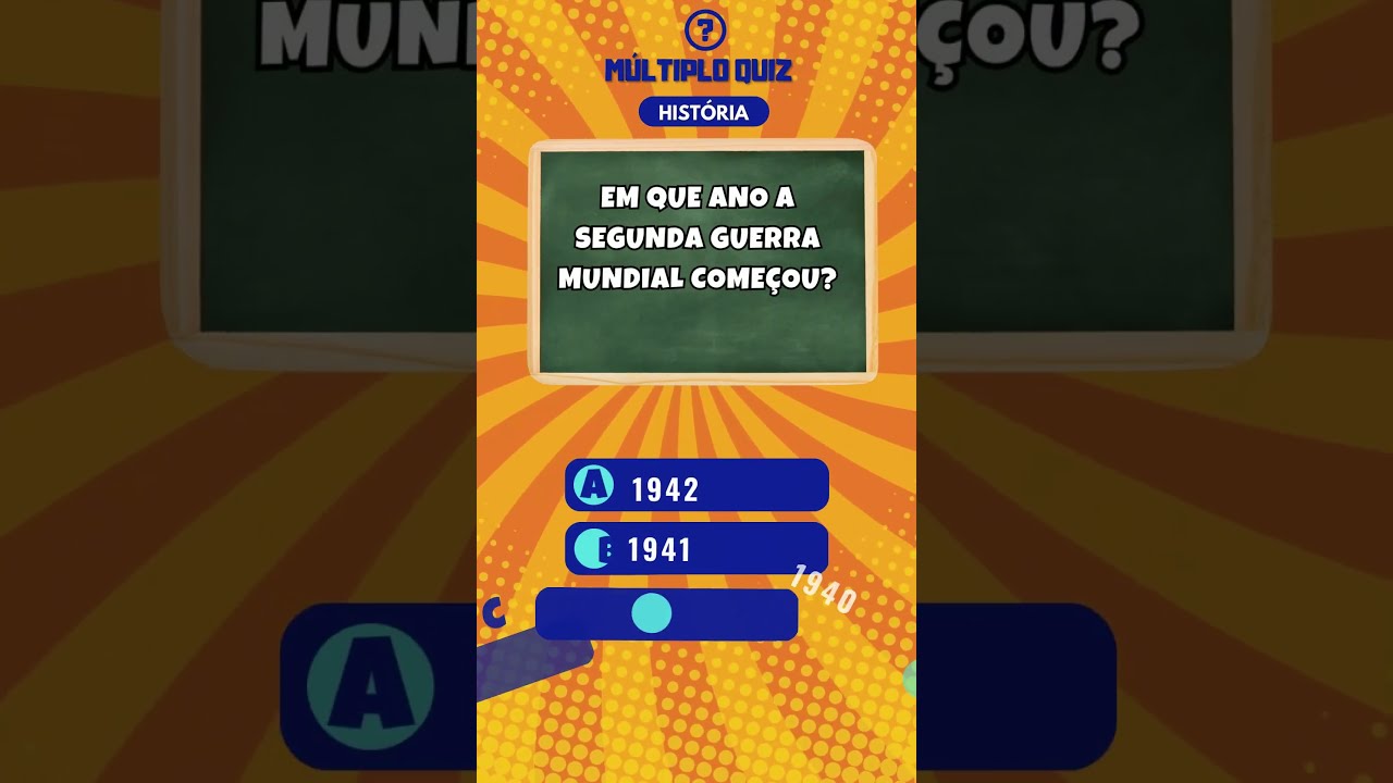 Quiz de História - Acontecimentos Mundiais - Você Consegue Acertar? #quiz # historia #quizzes #quiz 