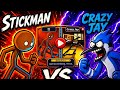 STICK WAR LEGACY🎯CHINESE MOD🔥 STICKMAN🆚 CRAZY JAY🔥 EPIC FIGHT #stickwarlegacy #games