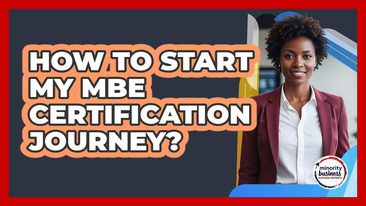 How To Start My MBE Certification Journey? - YouTube