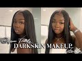 *Detailed* Darkskin Makeup Tutorial | Step by Step | Affordable products and dupes!
