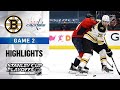 First Round, Gm2: Bruins @ Capitals 5/17/21 | NHL Highlights