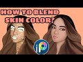 How to blend skin color using ibisPaint X *easy tutorial* || 2020