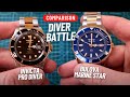 INVICTA PRO DIVER VS BULOVA MARINE STAR