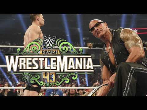 Video The Rock at Wrestlemania 43