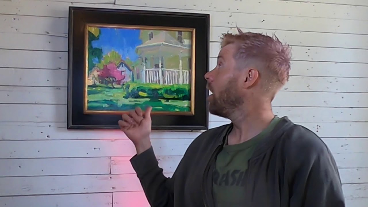 PLEIN AIR PAINTING on MEMORIAL DAY Baraboo in Bloom YouTube