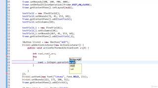 Information 4  Basic Calculator project in Java GUI Guide