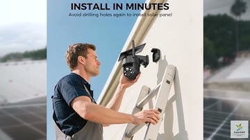 Review - LITYMOL Solar Security Cameras Wireless Outdoor, 2K 360° View Cameras for Home S