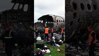 Inside the Crash Site Aftermath 😳 #shorts