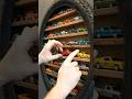 DIY LED Tire Car Display Shelf , Hot Wheels Storage