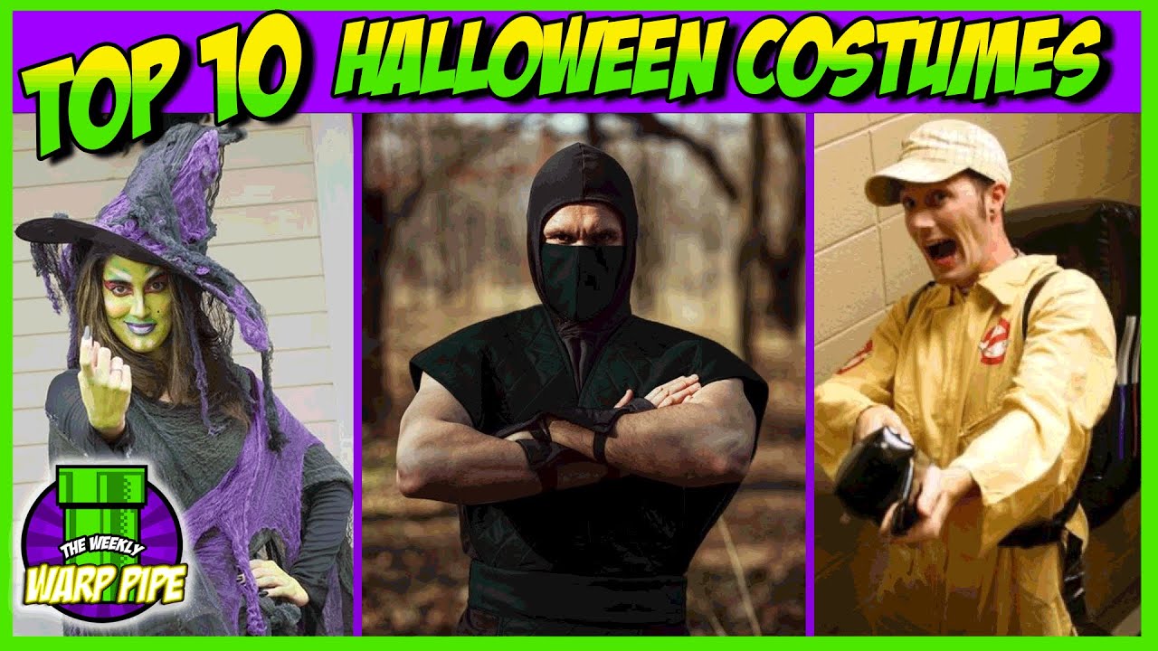 Top 10 Classic Halloween Costumes 🎃 👻 Weekly Warp Pipe EP 78 YouTube