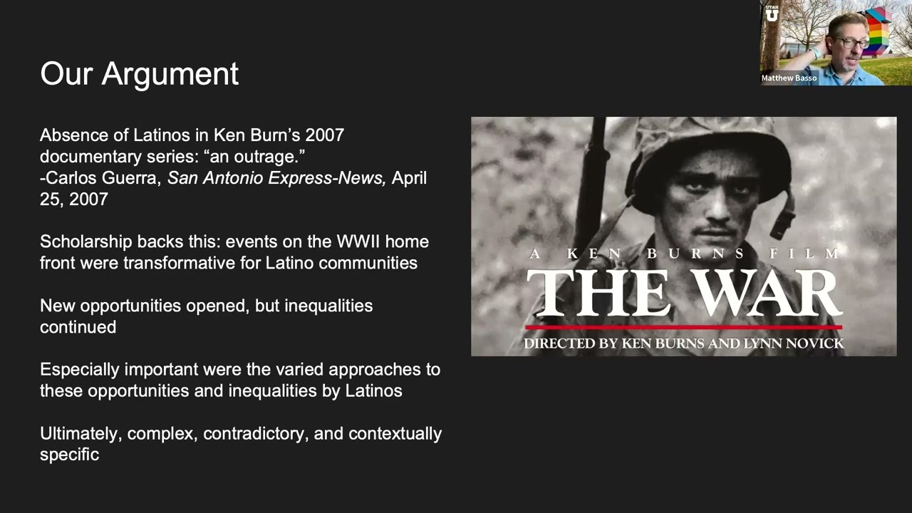 Latino History of the WWII Home Front