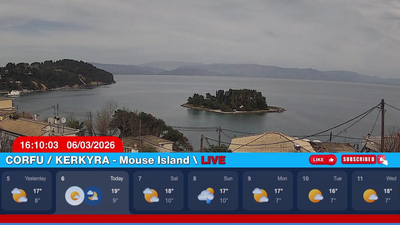 Corfu / Kerkyra, Greece LIVE