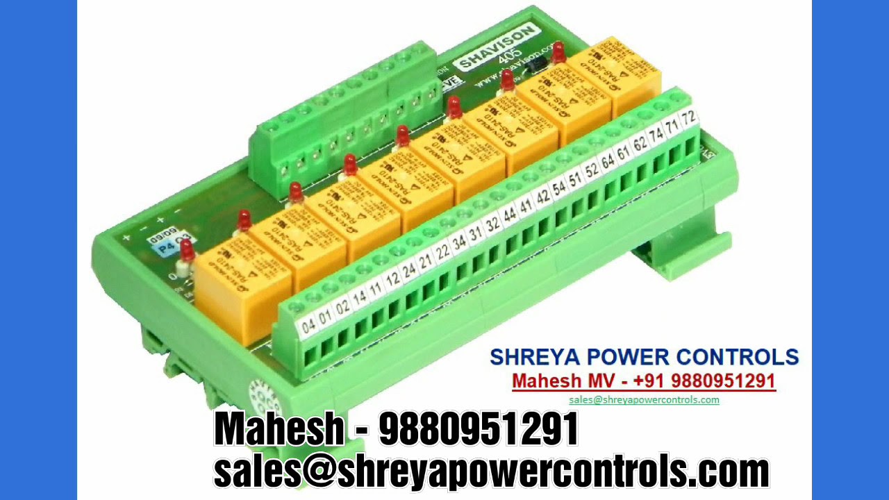 Industrial Automation Supplier | SMPS, Signal Converters & Relay Modules | Shreya Power Controls