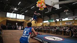 Les Crazy Dunkers, du basket acrobatique à Saint-Didier-en-Velay