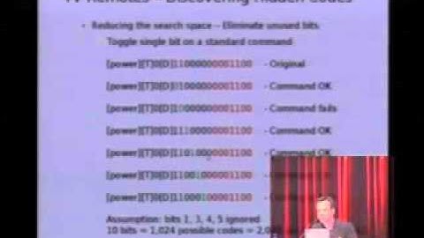 22C3: Old Skewl Hacking - InfraRed updated