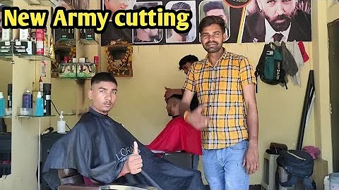 New Army cutting ✂️ #armycutting