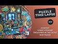 1000 pieces Jigsaw Puzzle | Aimee Stewart - Treasures in the Attic | Time Lapse #117