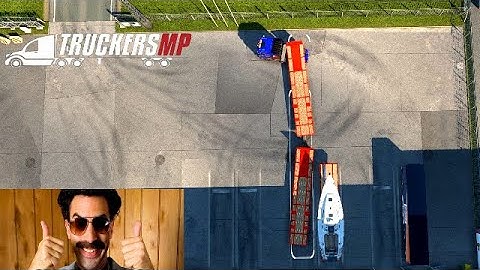 HCT Trailer with steerable dolly, reversed parking! - ETS2