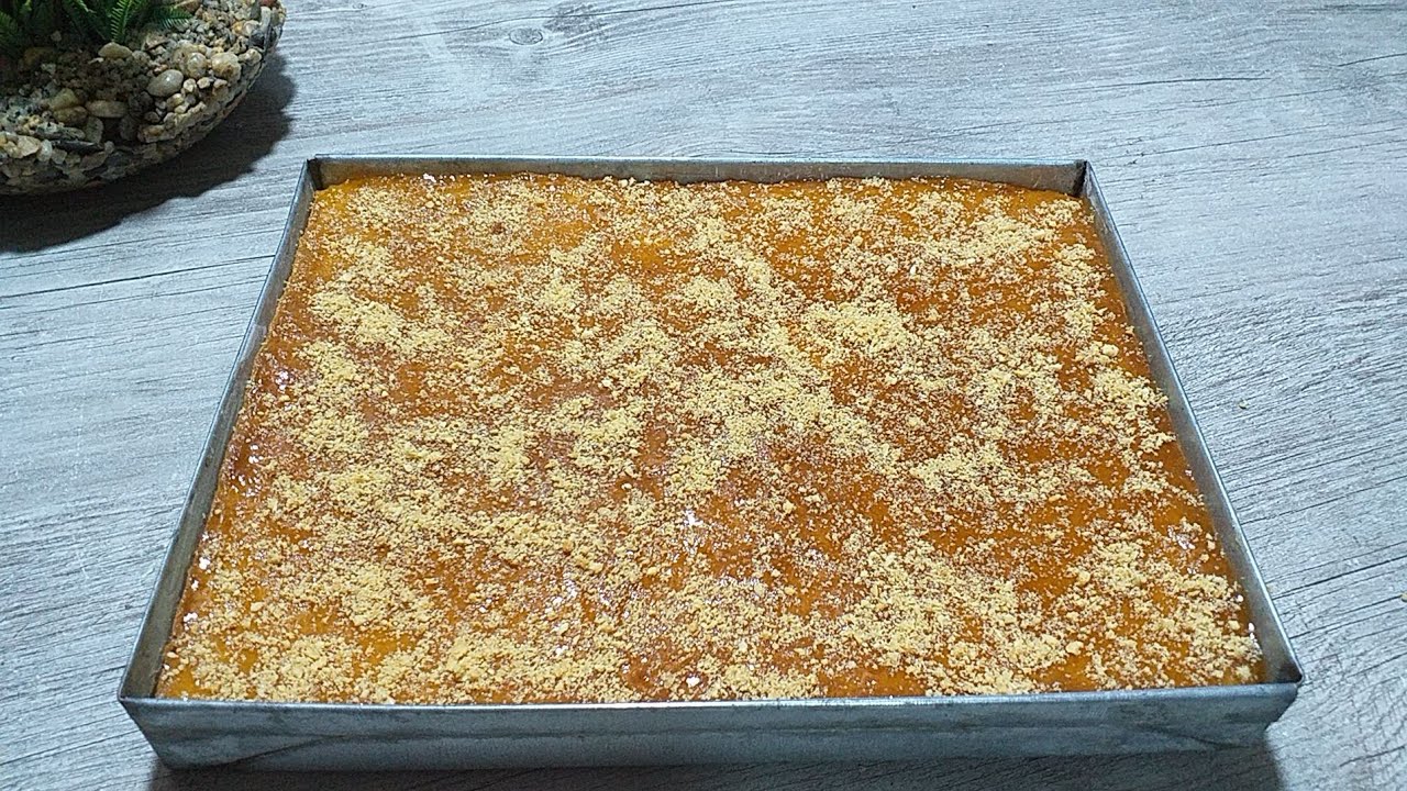 مسكوتشو الملعقة بدون خلاط كهربائي غير زوج بيضات حجم عائلي سر الفرن البارد فيديو كلو نصائح👍