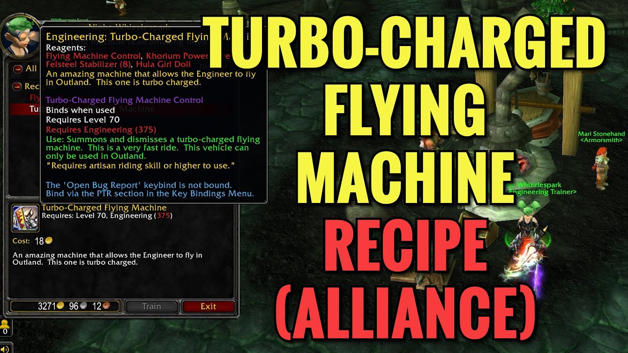 Turbo Flying Machine Turbo Charged Flying Machine and Flying machine Recipe Location ...