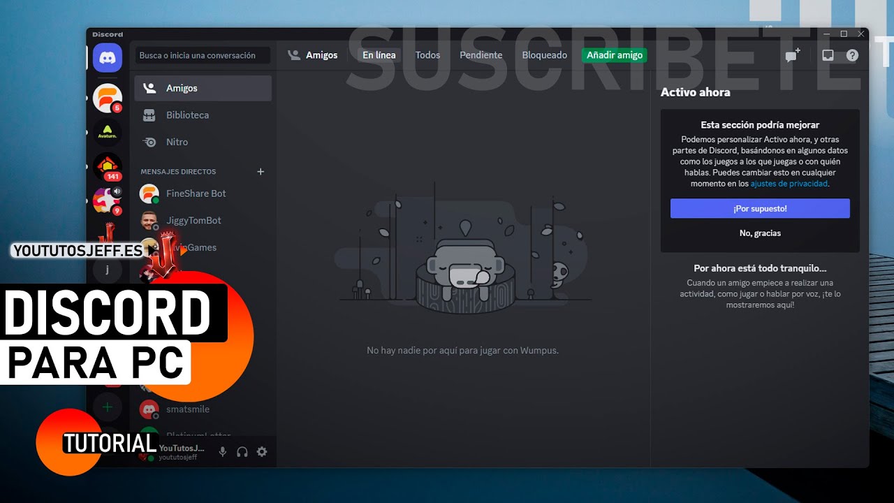 Instalar Discord Ultima Version Para Pc Youtube