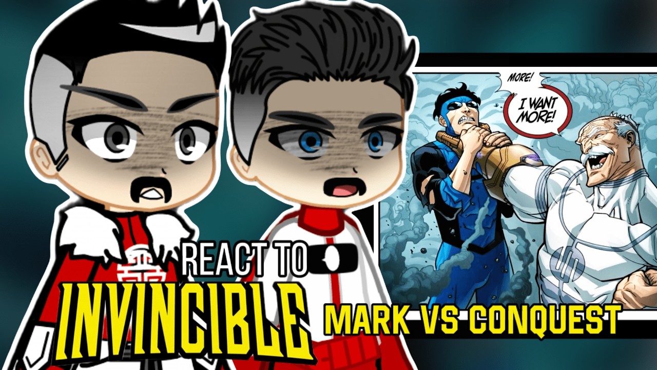 Invincible & Viltrumites React to Future || Mark vs Conquest || Gacha React