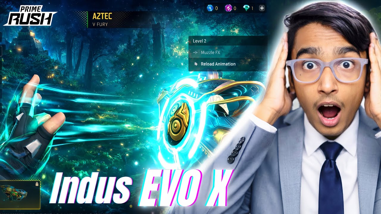 😍Indus BRX Upcoming EVO X Gun Skin | Indus BRX