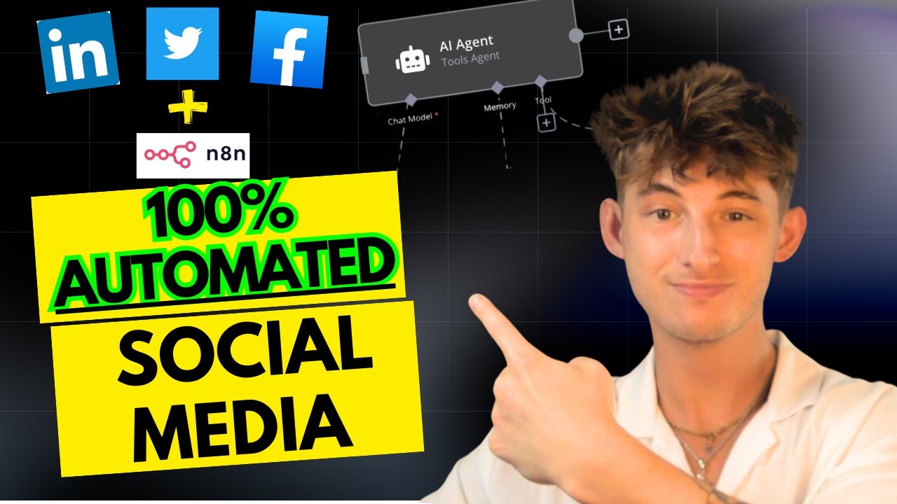 Steal This n8n Social Media AI Agent (100% Automated) - YouTube