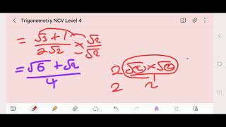 Trigonometry NCV Level 4