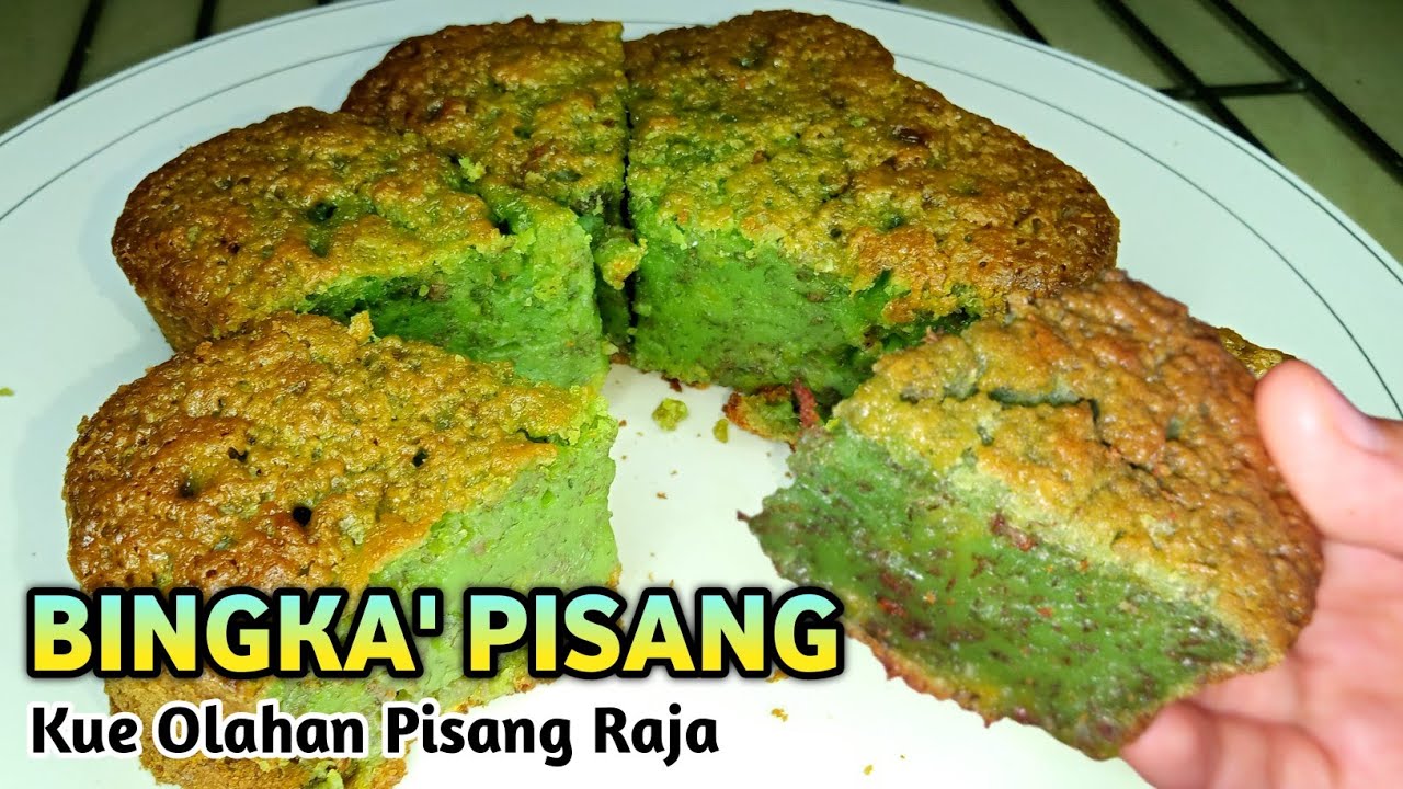 Resep Kue Enak Bingka' Pisang Raja