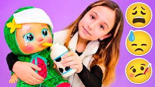 Çocuk Videoları! Cry Baby, Barbie ile ÖZEL BÖLÜMLER! Eğlenceli Oyunlar