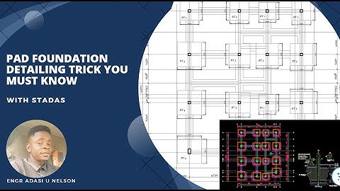 How To Detail Pad Foundation part 1
