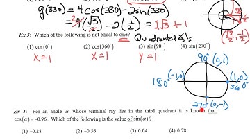 A2 CC Unit 11 Lesson 5 More Sin and Cos