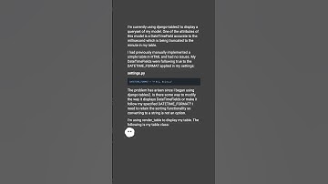 Modifying display format of DateTimes in django-tables2 #shorts