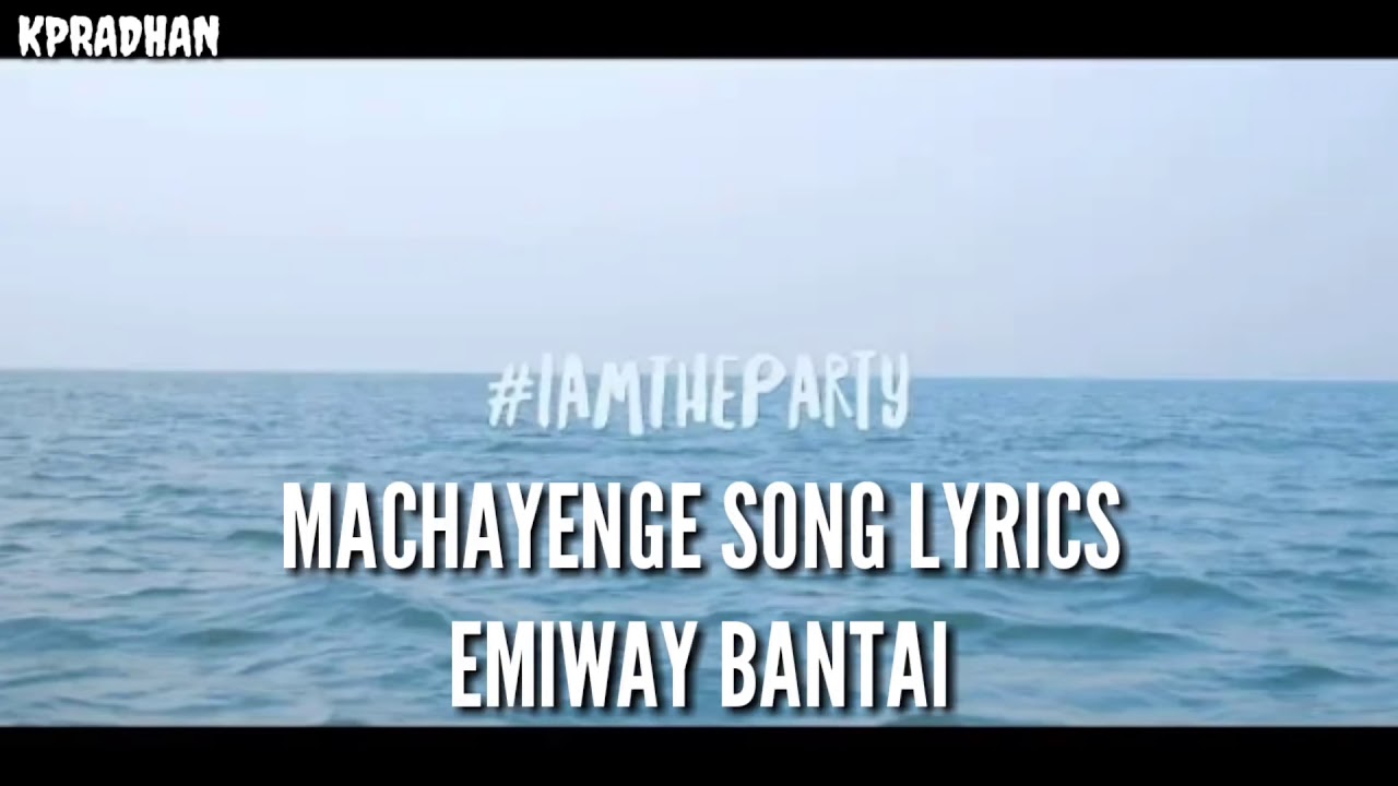 Emiway BANTAI MACHAENGE