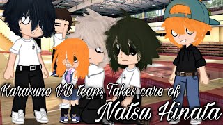 Karasuno Vb Team Takes Care Of Natsu Hinata || Haikyuu ||