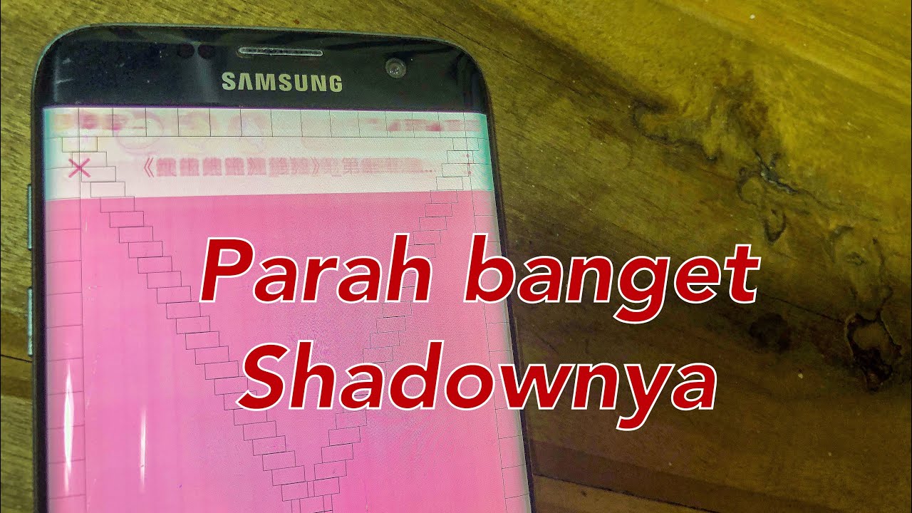 Inilah penampakan Shadow pada layar super amoled - S7 edge shadow - YouTube