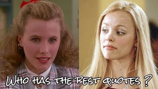 Heathers vs Mean Girls quotes