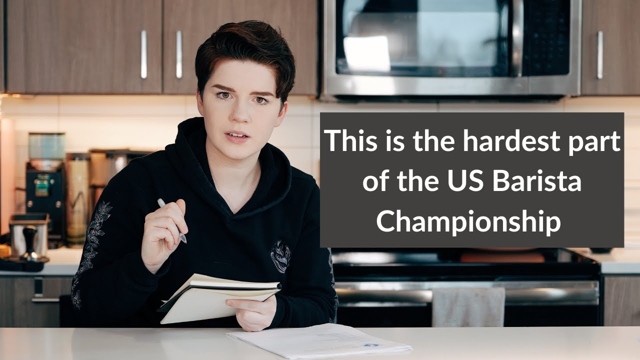 Escribir mi guión para el Campeonato de Baristas de EE. UU. (USBC 2022)