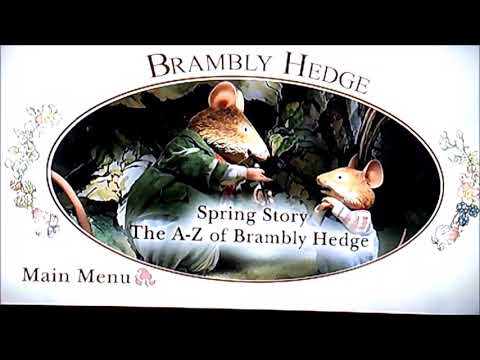 DVD Opening to Brambly Hedge Spring Story UK DVD